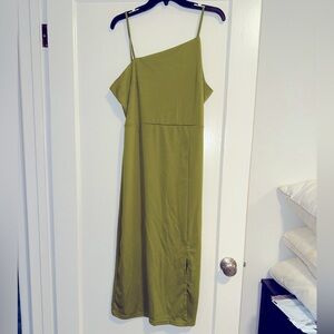 Women’s lime green dress New!